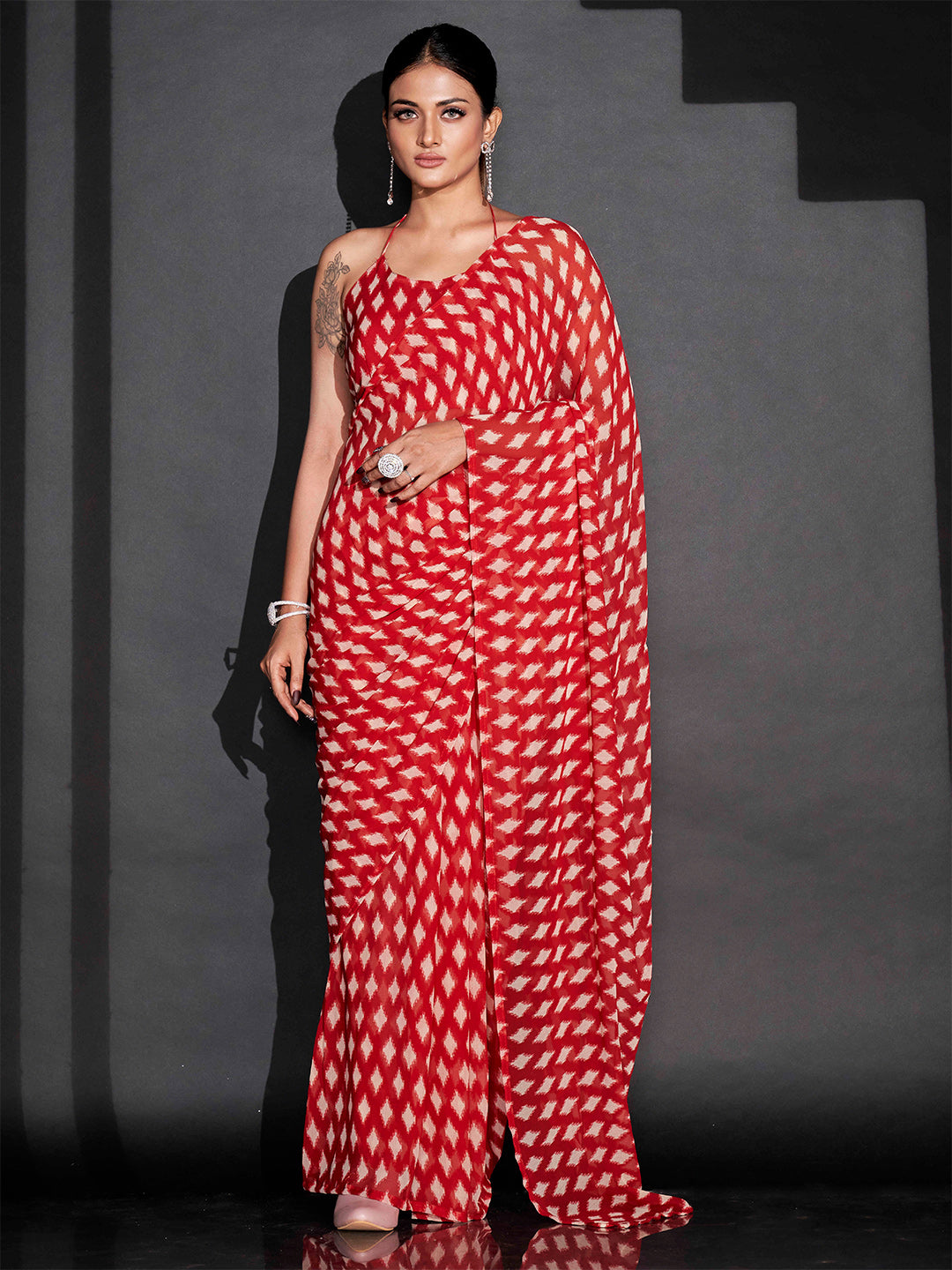 Tikhi Imli Ethnic Motifs Printed Ready To Wear Grab2Buy 