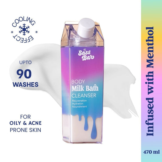 The Sass Bar Aurora Cooling Bodywash Cleanser with Salicyclic Acid + Kaolin Clay For Oily Skin  Grab2Buy The Sass Bar Grab2Buy