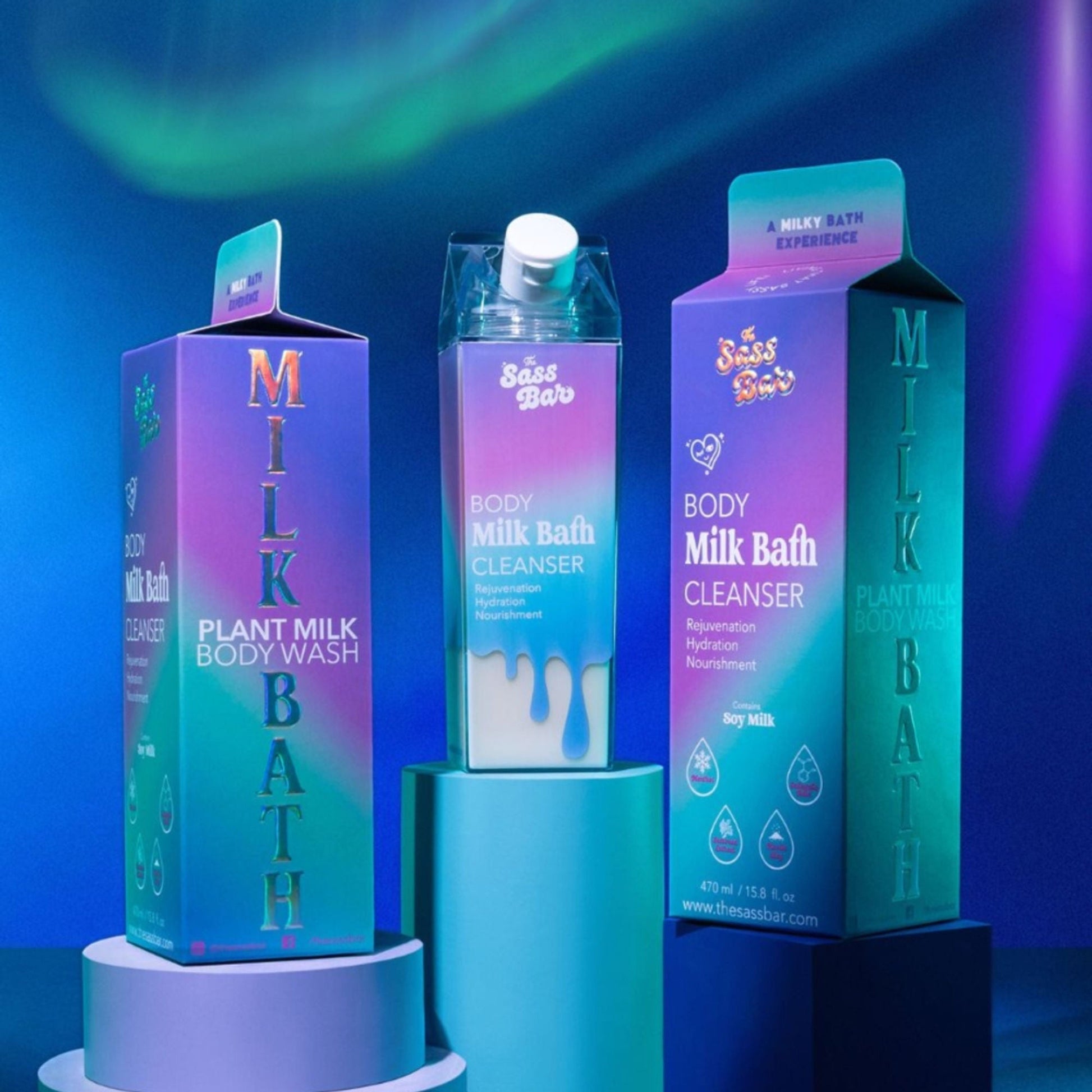 The Sass Bar Aurora Cooling Bodywash Cleanser with Salicyclic Acid + Kaolin Clay For Oily Skin  Grab2Buy The Sass Bar Grab2Buy
