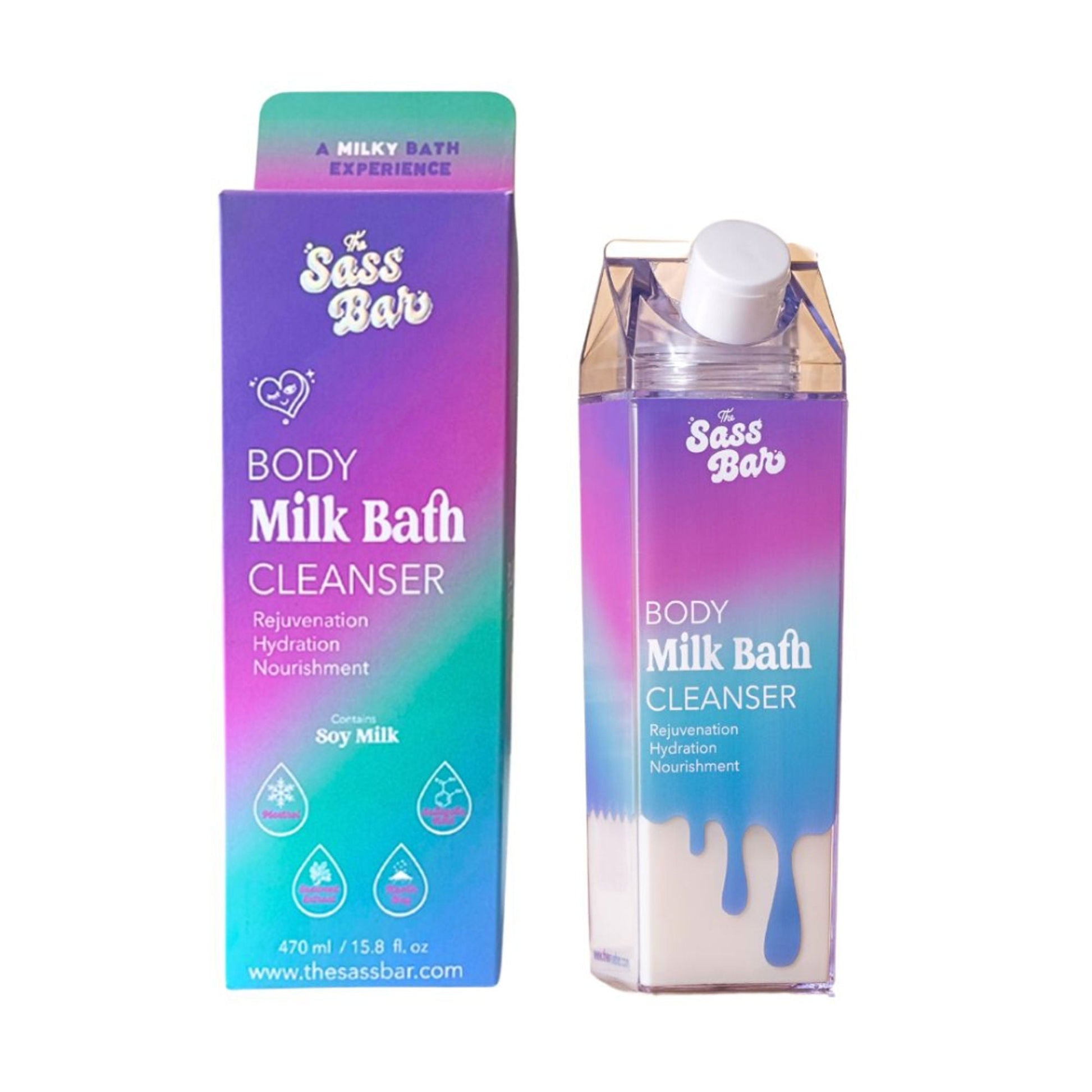 The Sass Bar Aurora Cooling Bodywash Cleanser with Salicyclic Acid + Kaolin Clay For Oily Skin  Grab2Buy The Sass Bar Grab2Buy