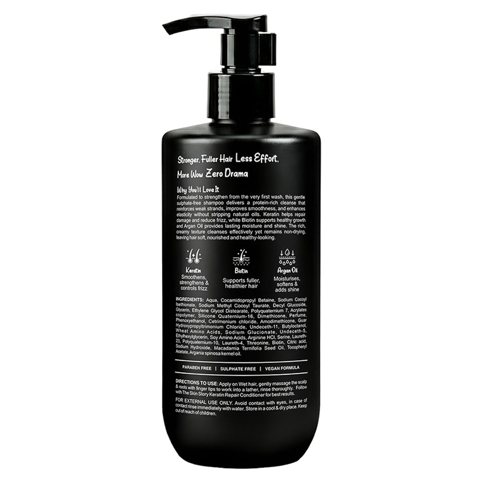 The Skin Story Sulphate Free Keratin Smooth Shampoo  Grab2Buy The Skin Story Grab2Buy