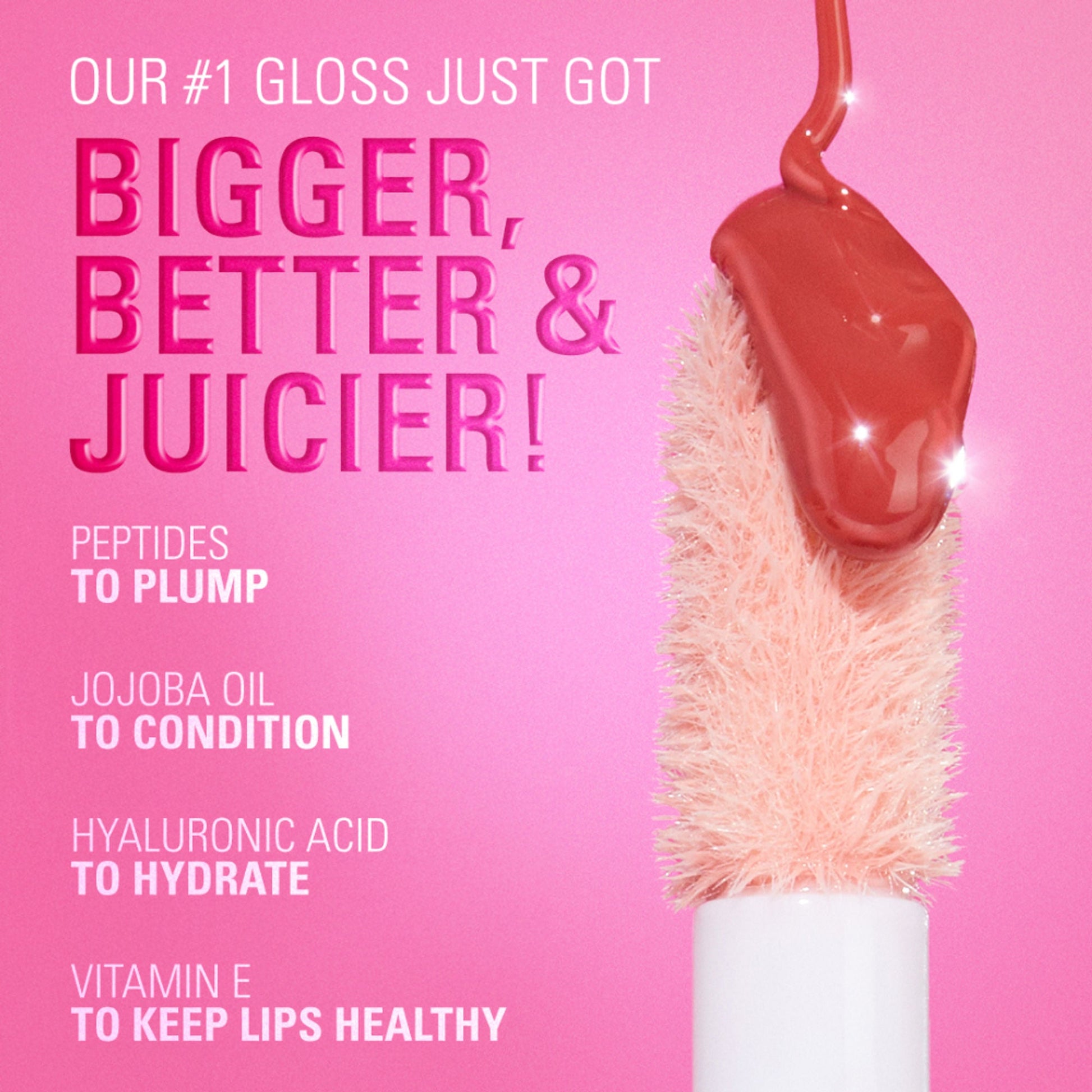 Makeup Revolution Pout Bomb Plumping Gloss - Jelly Berry Mauve