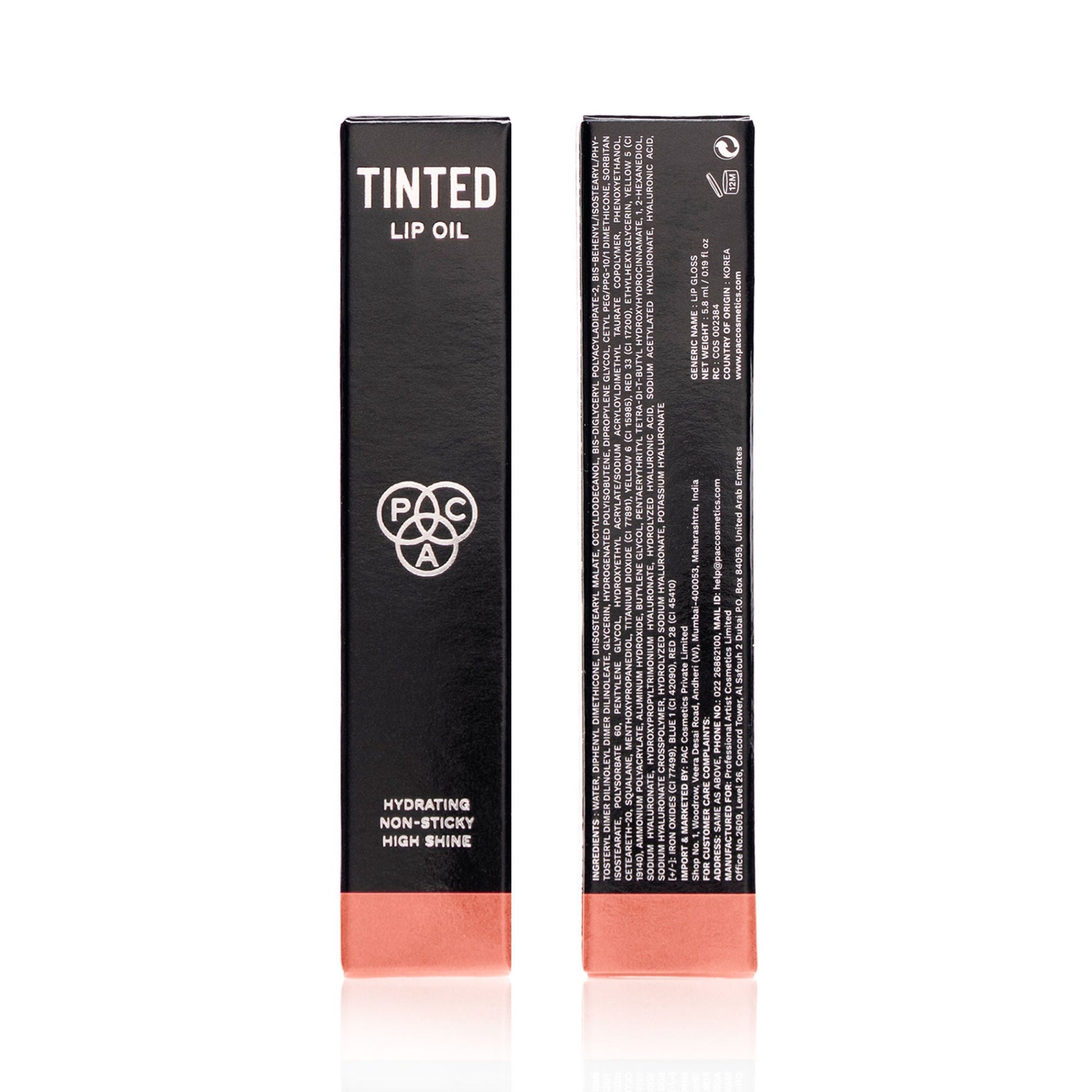 PAC Studio Tinted Lip Oil - Top Model