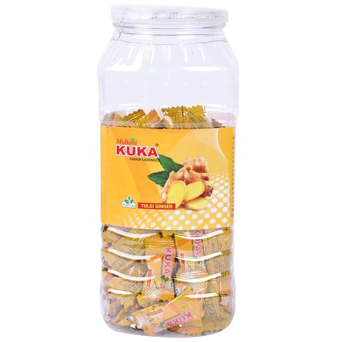 Multani Kuka Cough Lozenges Tulsi Ginger 