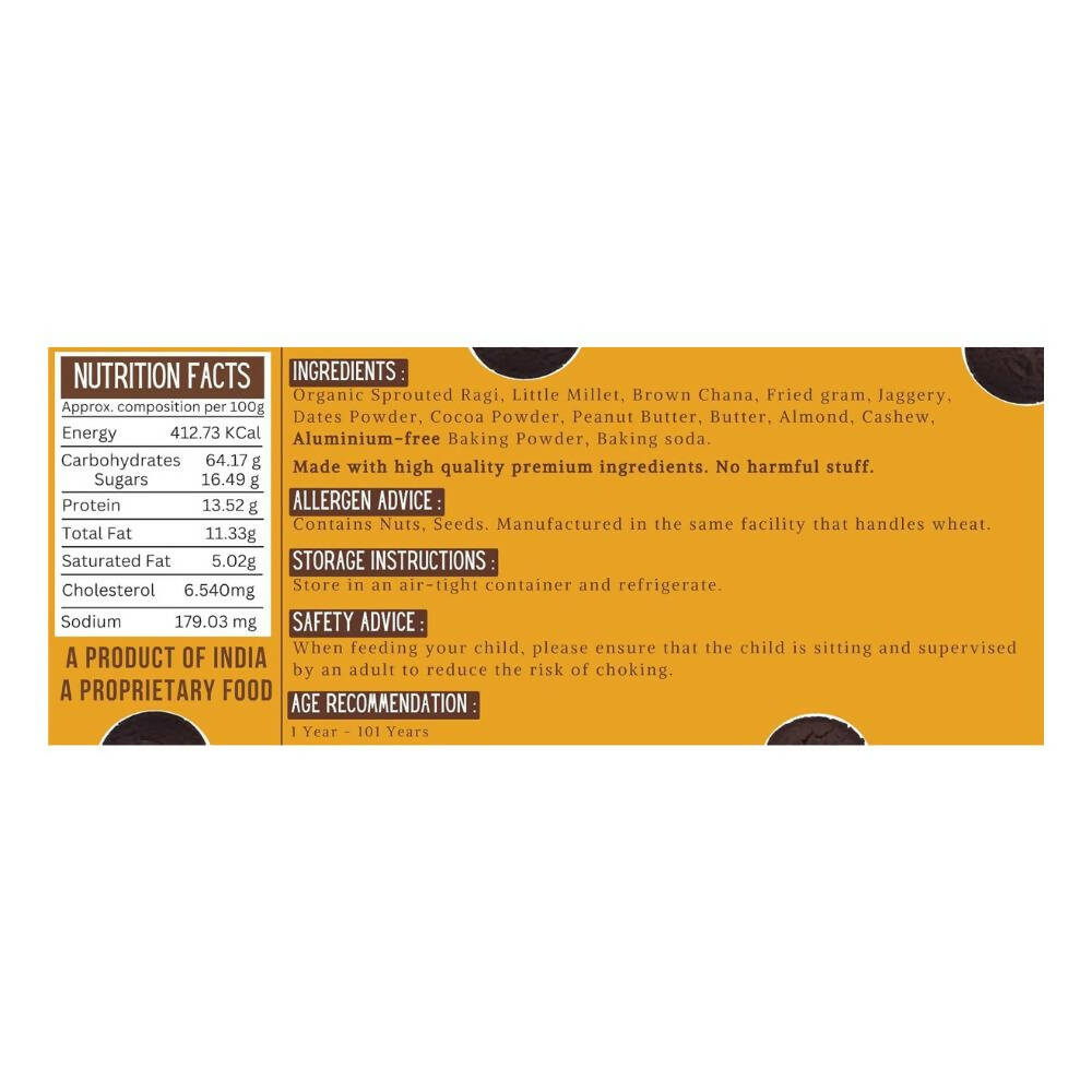 TummyFriendly Foods Chocolate Millet Cookies  Grab2Buy TummyFriendly Foods Grab2Buy
