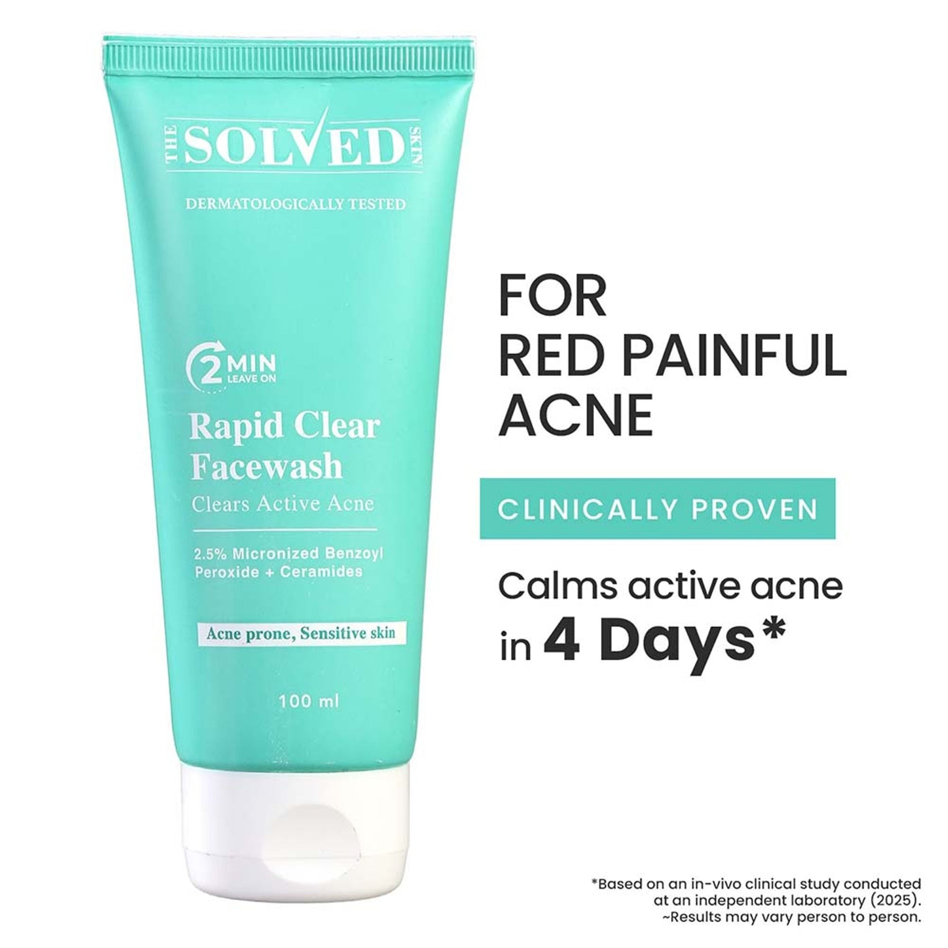 The Solved Skin Rapid Clear Face Wash  Grab2Buy The Solved Skin Grab2Buy