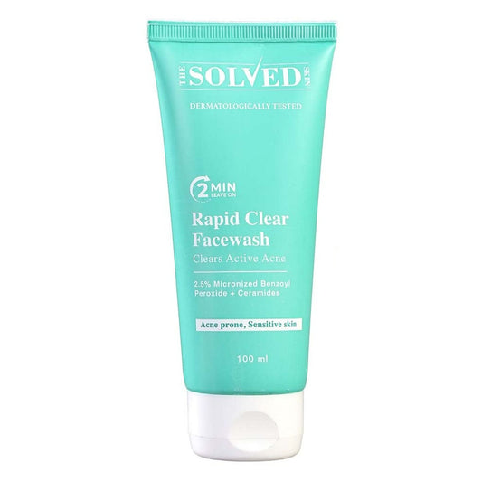 The Solved Skin Rapid Clear Face Wash  Grab2Buy The Solved Skin Grab2Buy