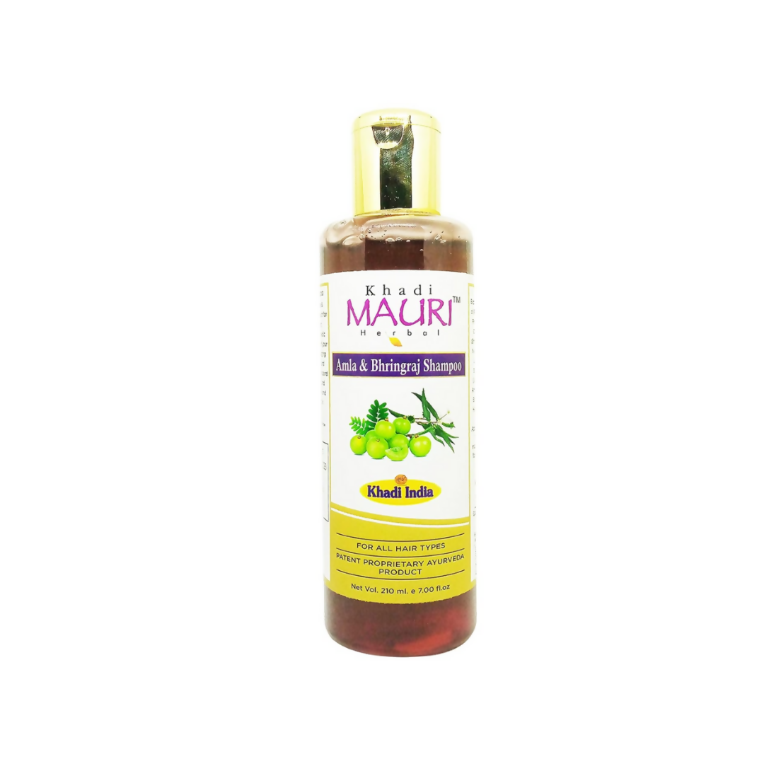 Khadi Mauri Herbal Amla and Bhringraj Herbal Shampoo 
