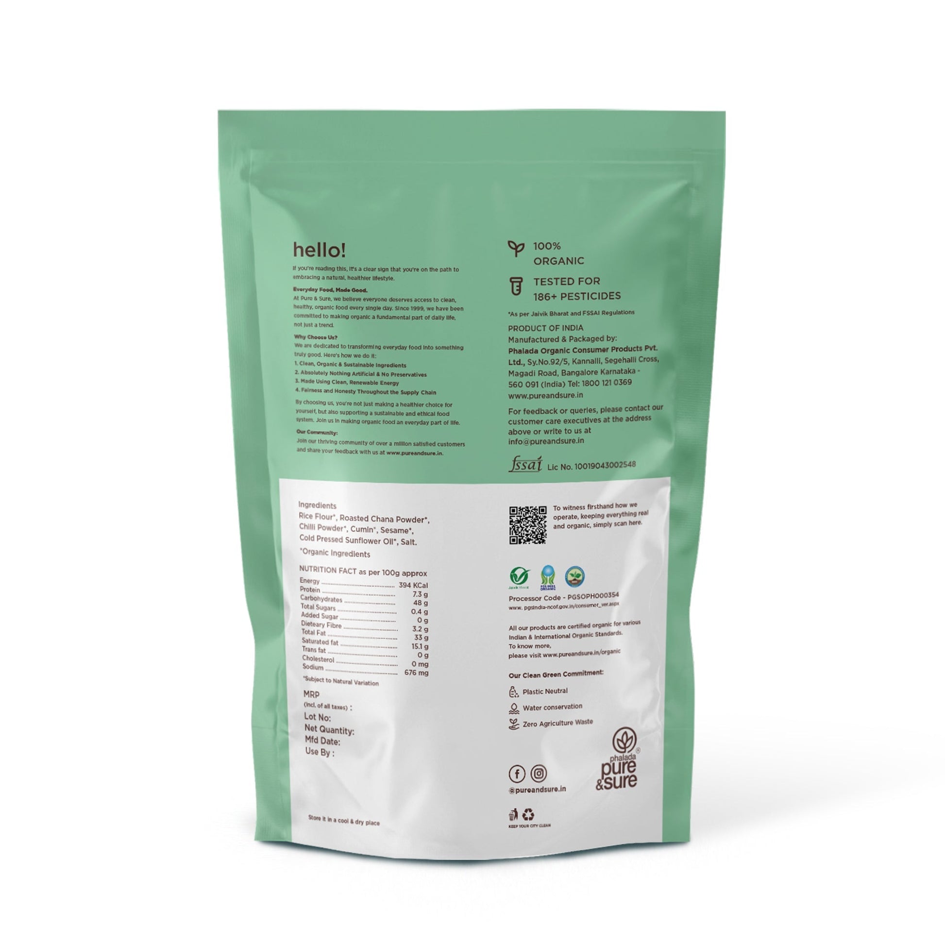 Pure & Sure Organic Chakli 
