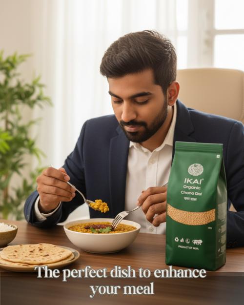 IKAI Organic Chana Dal 