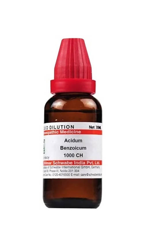 Dr. Willmar Schwabe India Acidum Benzoicum Dilution 