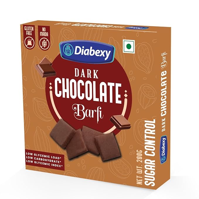 Diabexy Desi Ghee Chocolate Barfi 