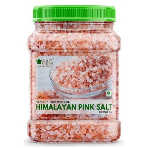 Bliss of Earth Pure Himalayan Pink Salt Granules - Grab2buy