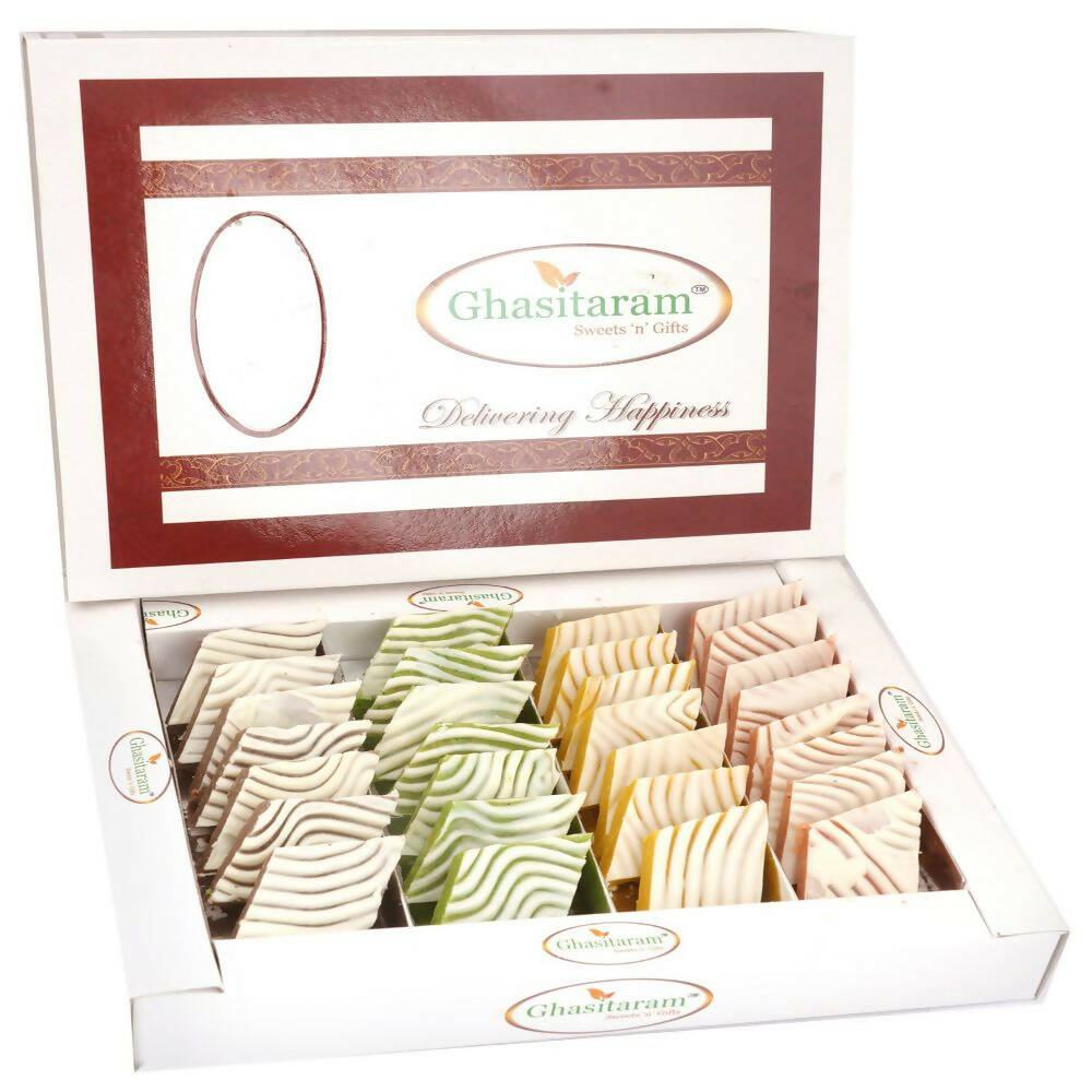 Ghasitaram Assorted Irish Kaju Katli Sweets 