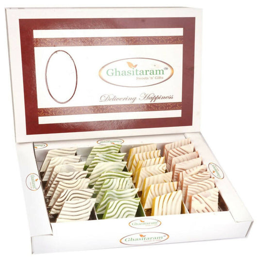 Ghasitaram Assorted Irish Kaju Katli Sweets 