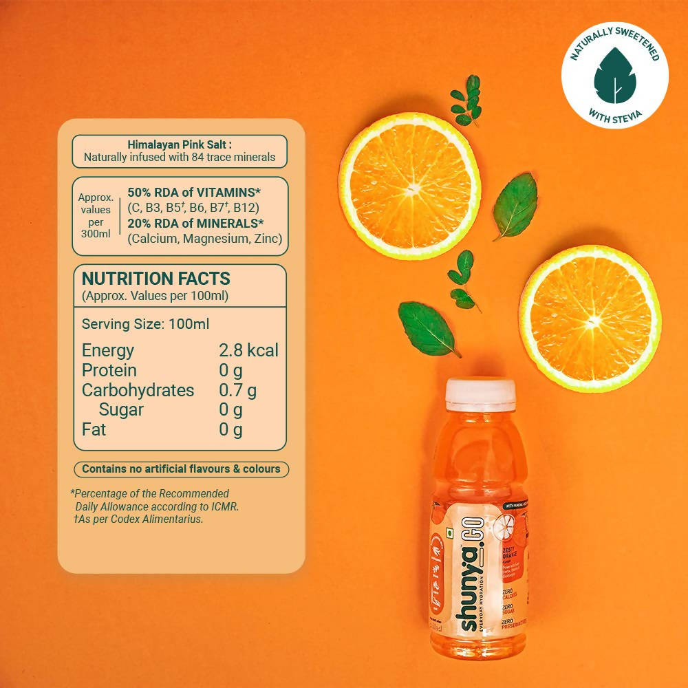 Shunya Go Zappy Orange uses