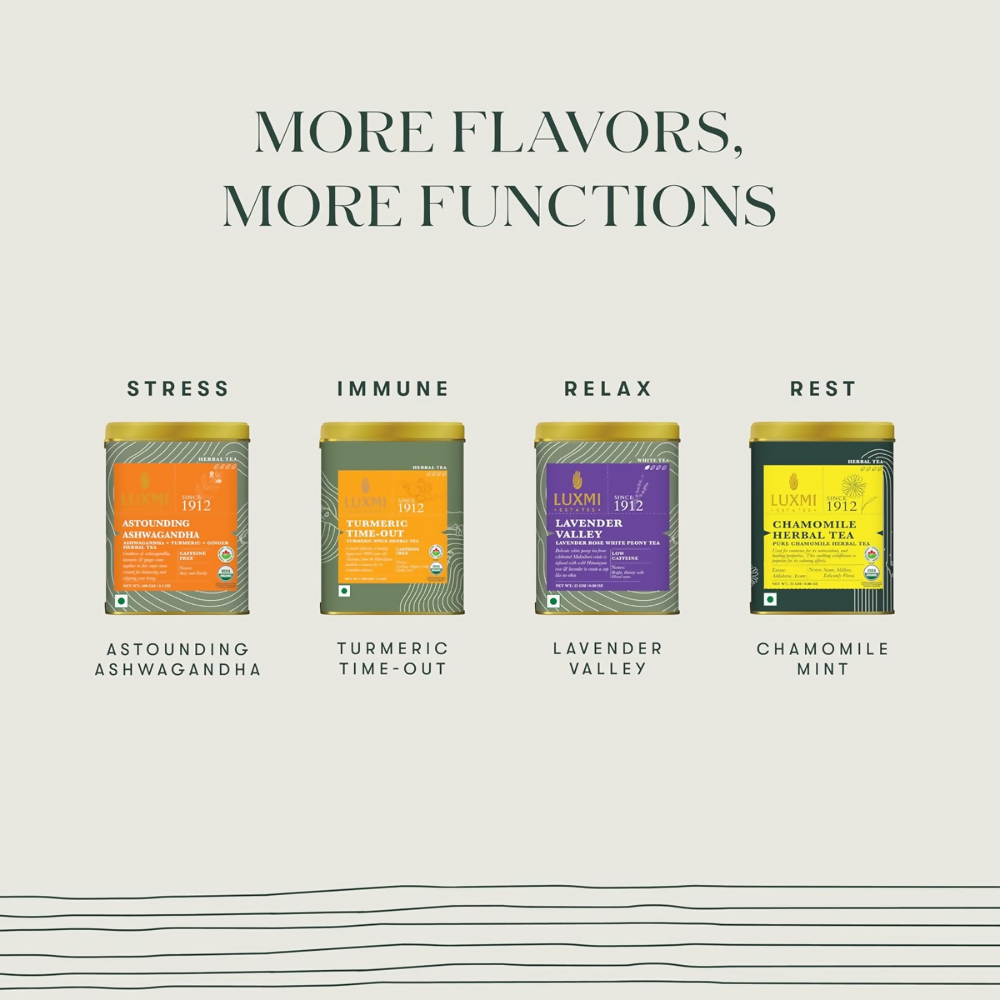Luxmi Estates Minty Mile Chamomile Mint Green Tea