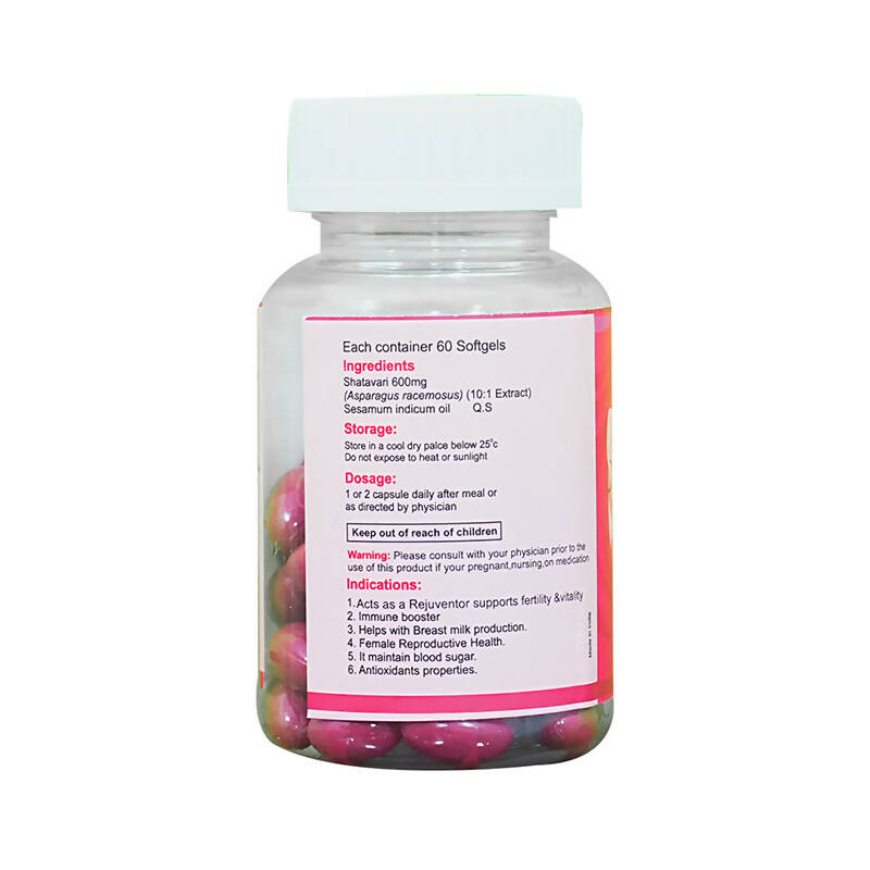 KBK Herbals Shatavari Extract Capsules - Grab2buy