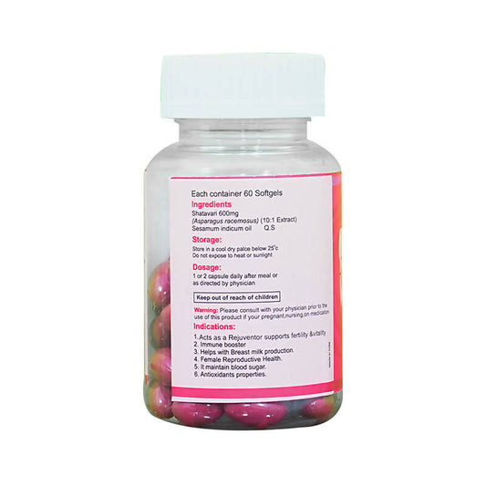 KBK Herbals Shatavari Extract Capsules - Grab2buy