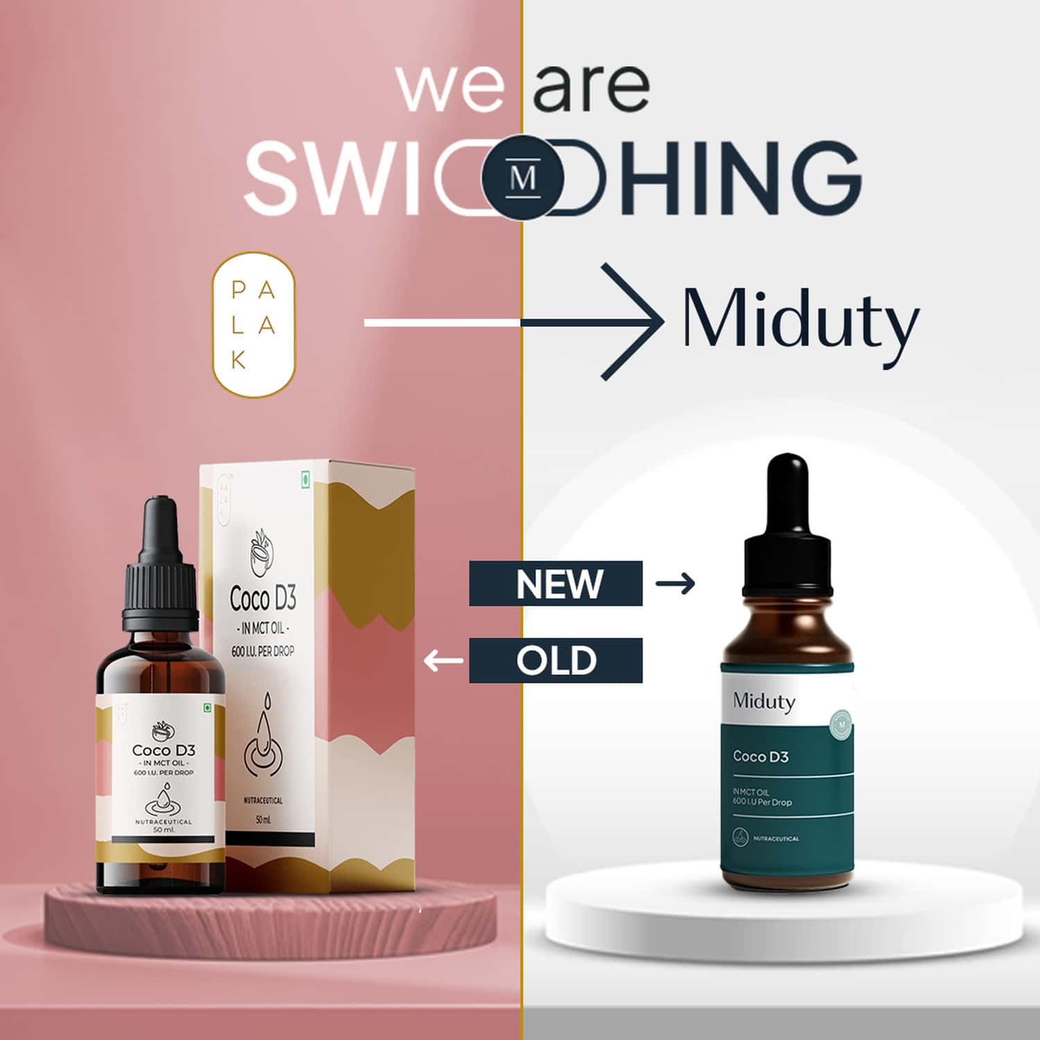 Miduty by Palak Notes Coco D3 in MCT Oil - Grab2buy