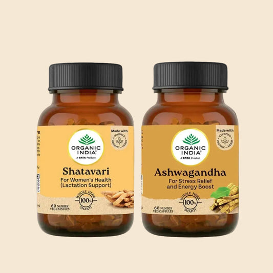 Shatavari & Ashwagandha Capsules Combo