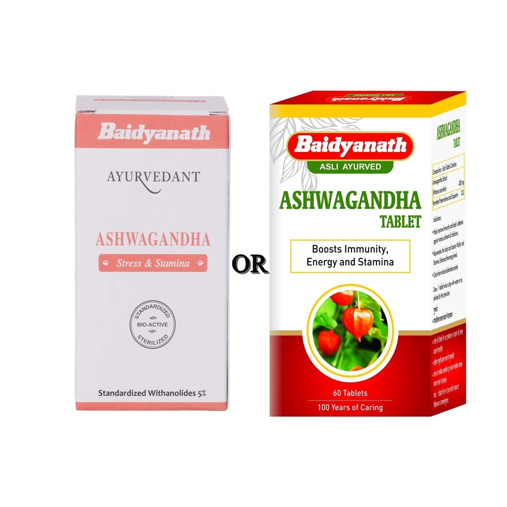 Baidyanath Ashwagandha Tablet 60 Tabs 