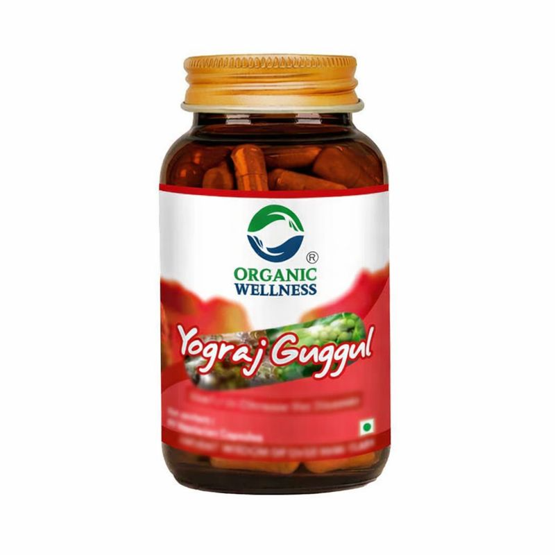 Organic Wellness Yograj Guggul Vegetarian Capsules 