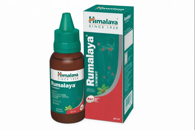 Himalaya Herbals Rumalaya Liniment Liquid (60 ml) 