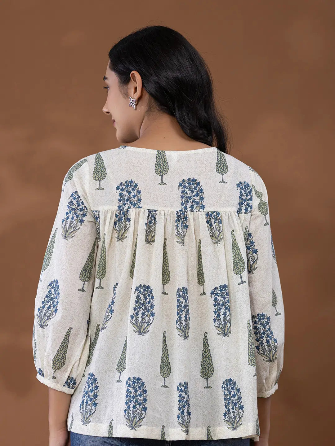 Yufta Cotton Printed Top  Grab2Buy Yufta Grab2Buy
