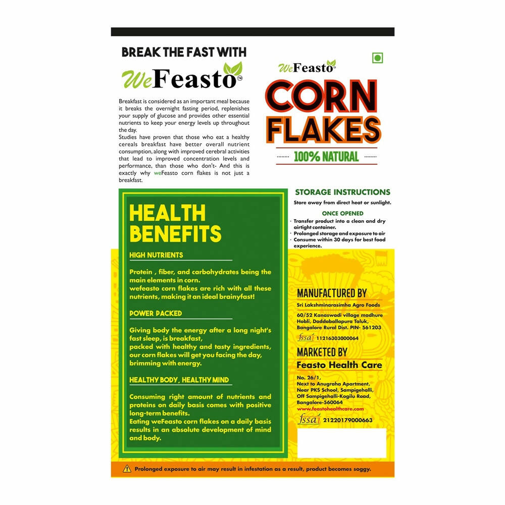 Wefeasto Corn Flakes - Grab2buy