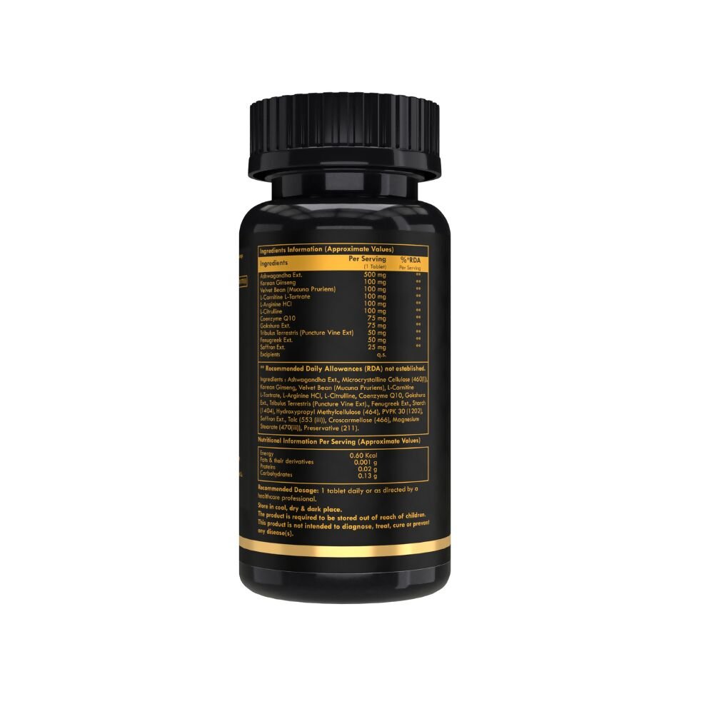 Aarkios More for Him Energy and Libido Booster Tablets for Men - Grab2buy