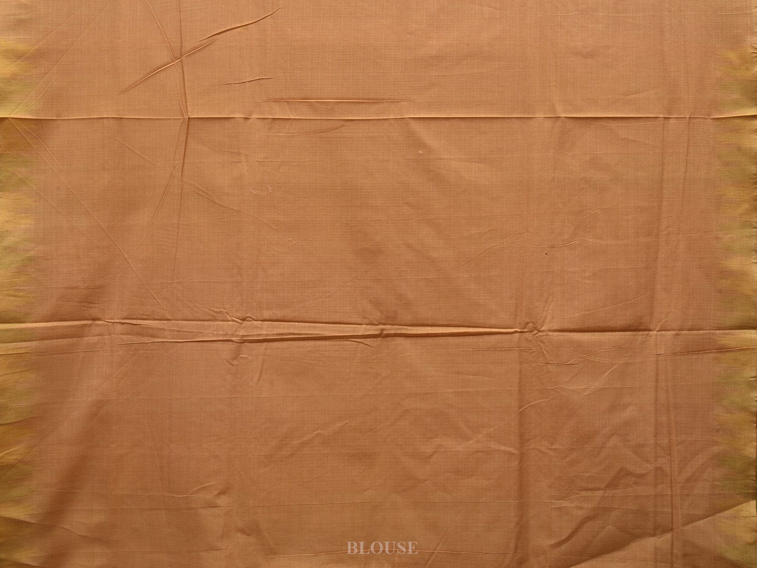 Cream Khadi Cotton Handloom Grab2Buy with Temple Border Design - Global Threads 