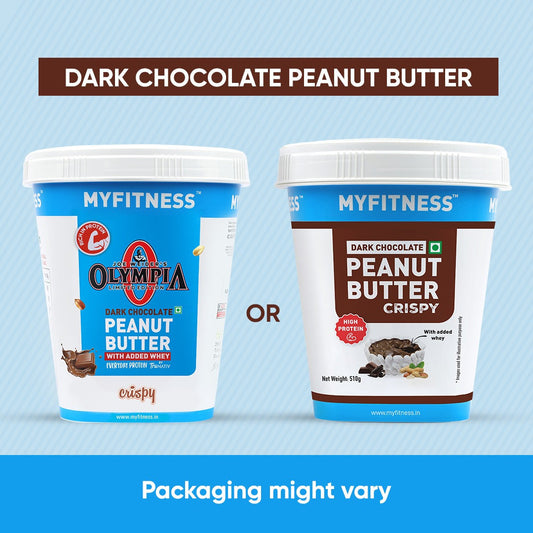 Myfitness High Protein Dark Chocolate Peanut Butter Crispy 