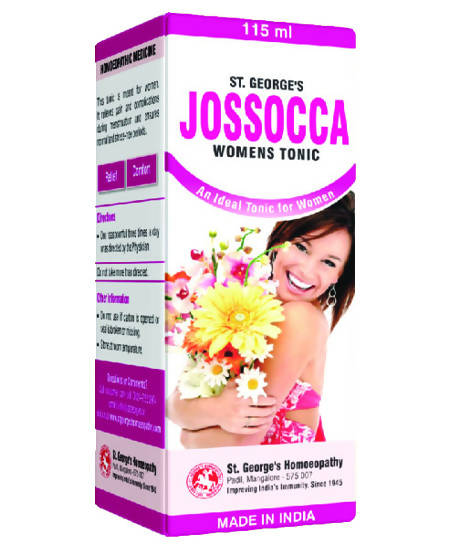 St. George’s Homeopathy Jossocca Women’s Tonic – Homeopathic Women’s Hormonal Balance & Wellness Tonic 