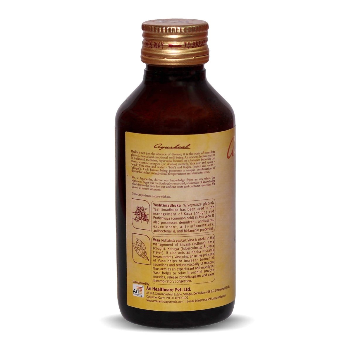 Amarantha Ayurvedic Arikoff Syrup 