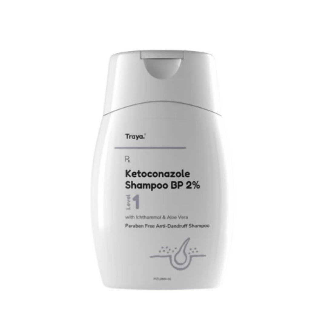 Traya Ketoconazole Shampoo BP 2% with Ichthammol & Aloe Vera  Grab2Buy Traya Grab2Buy