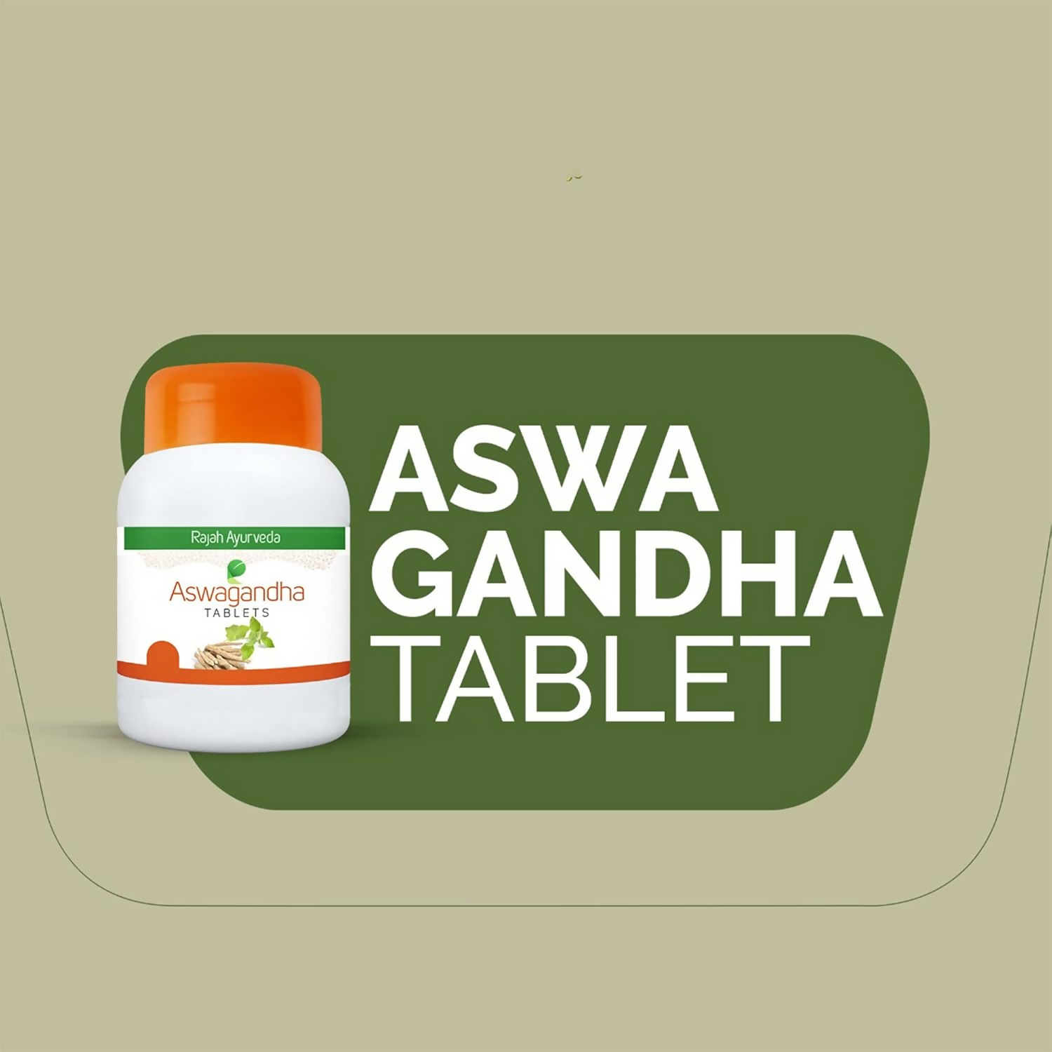 Rajah Ayurveda Ashwagandha Tablets 