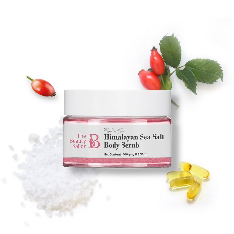 The Beauty Sailor Sparkling Skin Himalayan Sea Salt Body Scrub  Grab2Buy The Beauty Sailor Grab2Buy