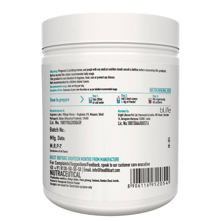 HK Vitals Plant Based Biotin Powder 