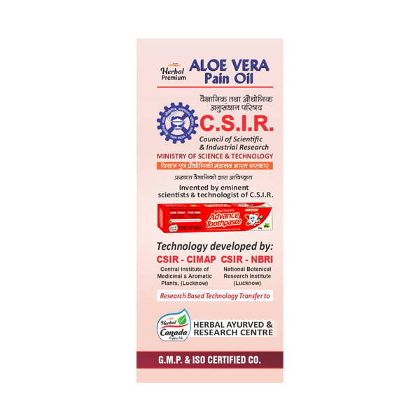 Herbal Canada Aloevera Pain Oil - Grab2buy