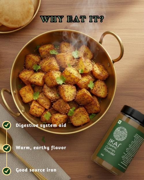IKAI Organic Cumin Powder (Jeera Powder) 