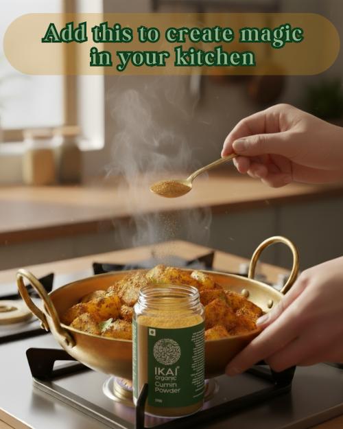 IKAI Organic Cumin Powder (Jeera Powder) 