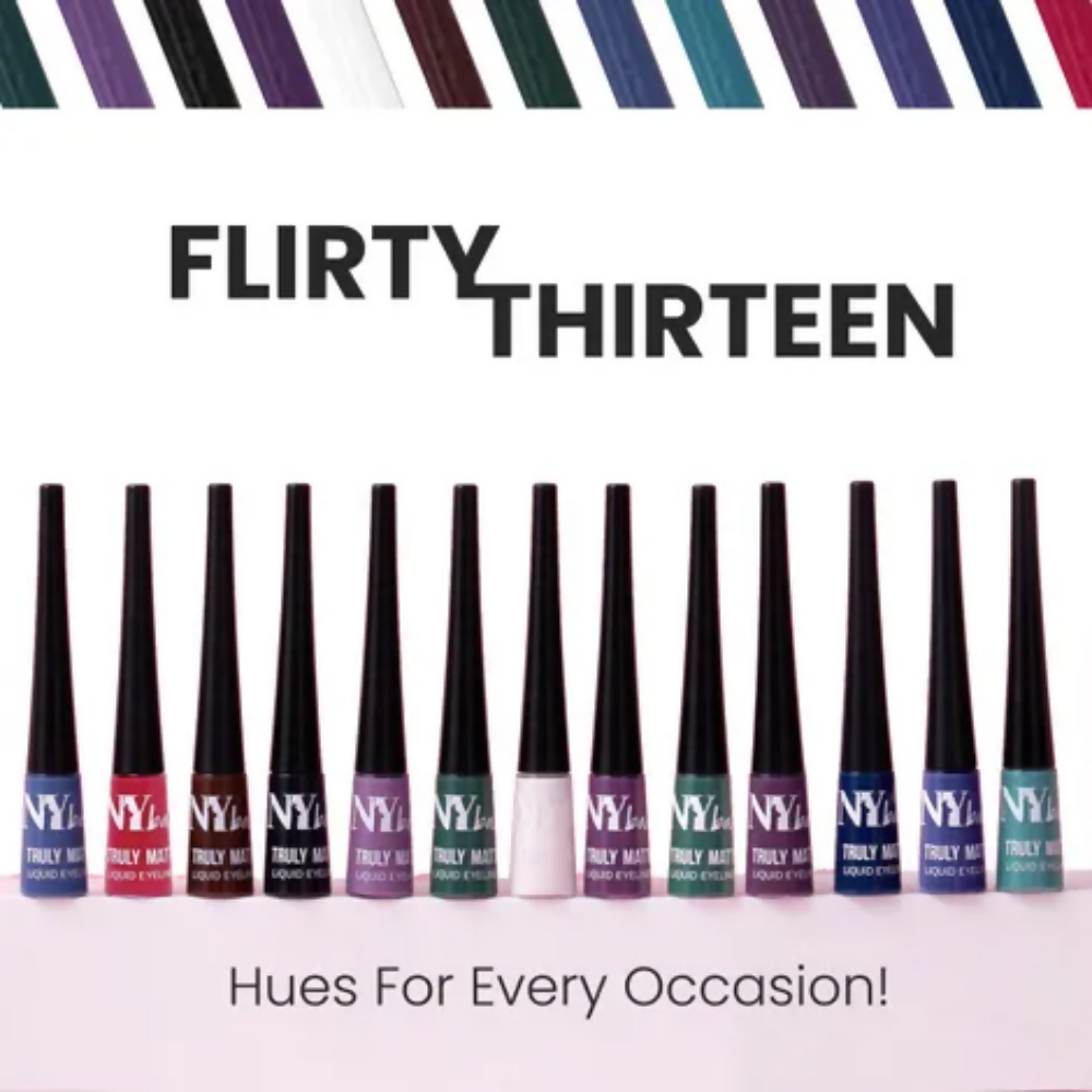 NY Bae Truly Matte Liquid Eyeliner - Nice Navy