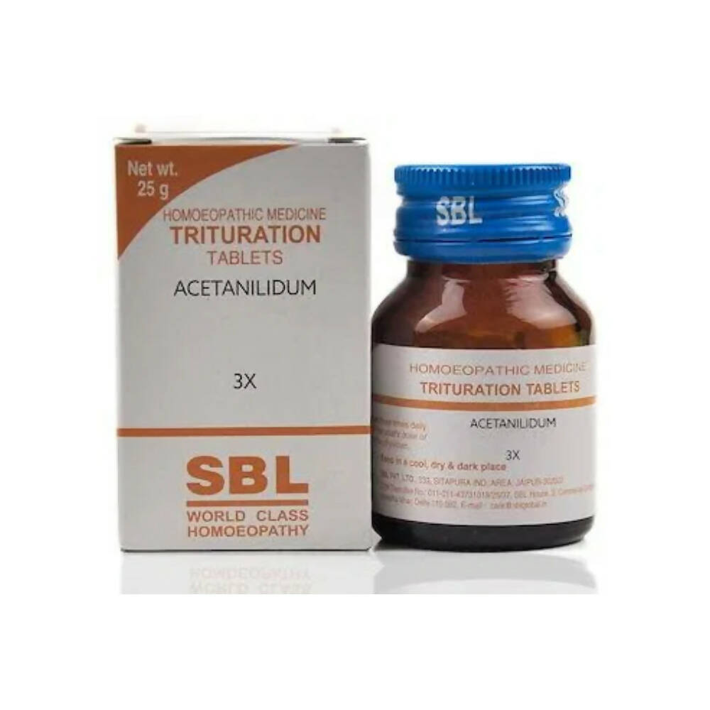 SBL Homeopathy Acetanilidum Trituration Tablets 