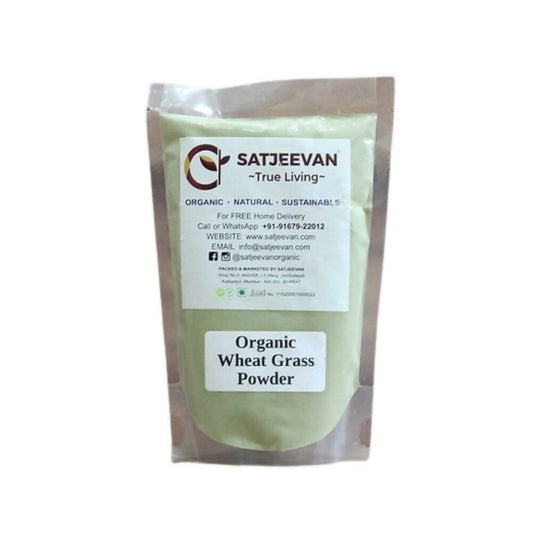 Satjeevan Organic Wheat Grass Powder 