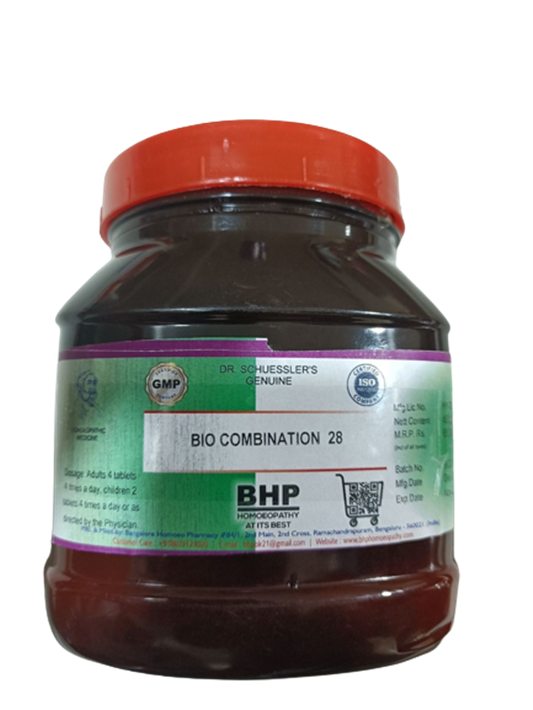 BHP Homeopathy Bio-Combination 28 Tablets 