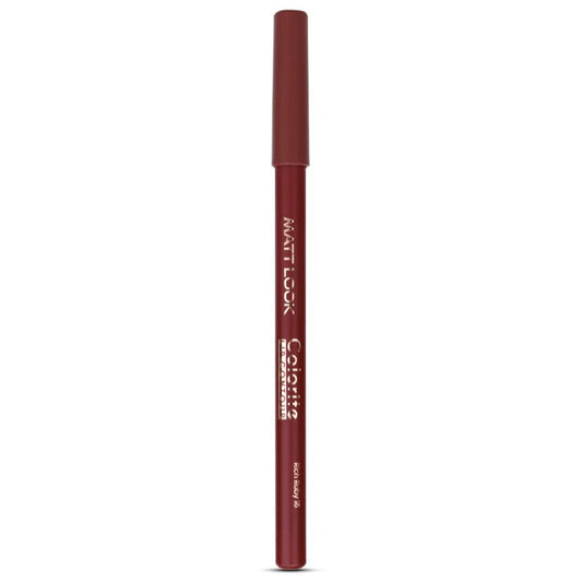 Matt Look Colorite Lip Contour Professional Matte Lip Color Pencil - Rich Ruby 16 