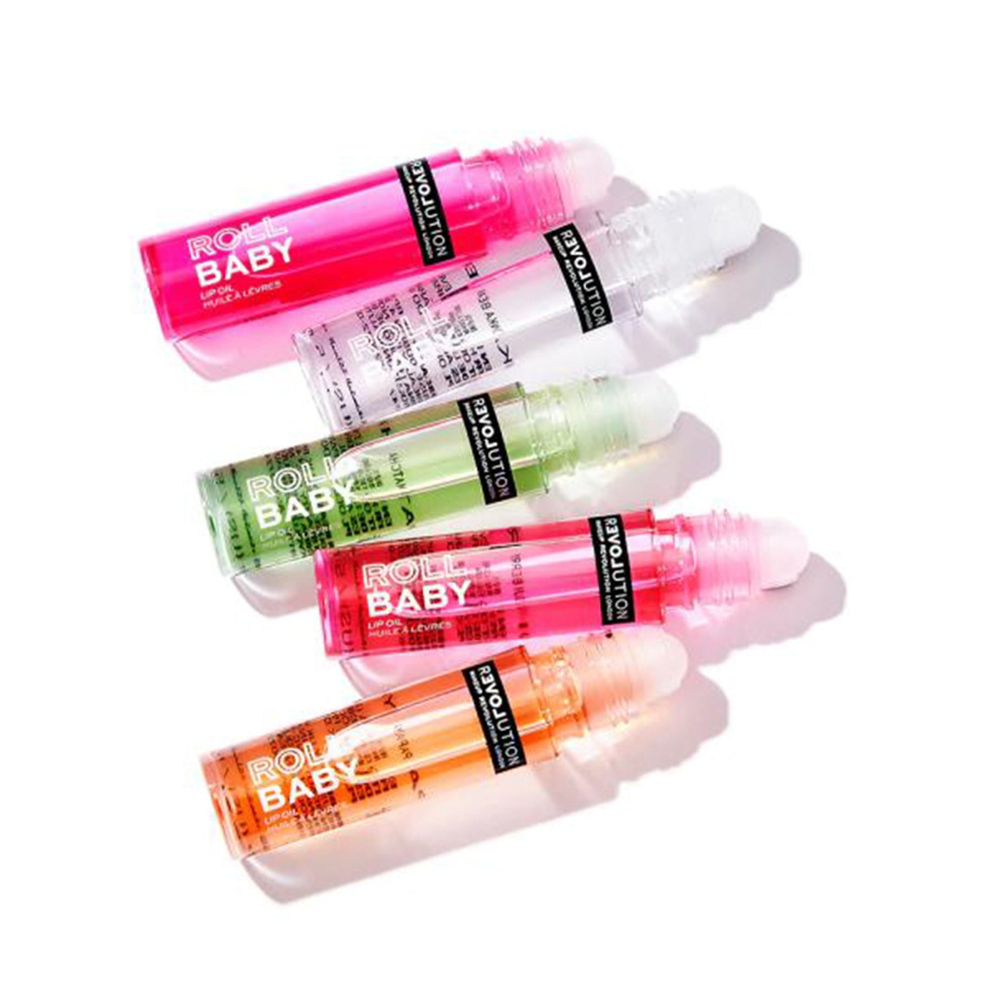 Revolution Relove Roll Baby Lip Oil Papaya - Tonka Bean