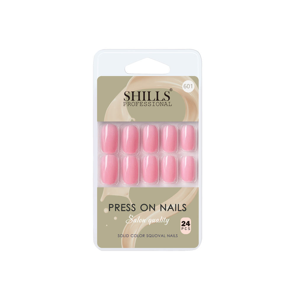 Shills Professional Reusable Press On Nails Square - SPN601