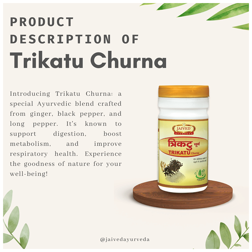 Jaived Ayurveda Trikuta Churna 